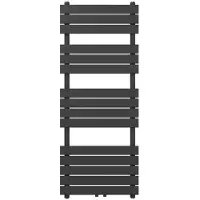 Guido Gusto Designradiator Ella 150x60cm mat grijs 878W midden aansluiting