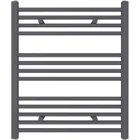 Guido Gusto Designradiator Sofia 70x60cm mat grijs 330W zij aansluiting