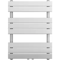 Guido Gusto Designradiator Ella 80x60cm mat wit 468W midden aansluiting
