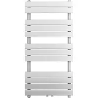 Guido Gusto Designradiator Ella 120x60cm mat wit 703W midden aansluiting