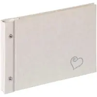 Walther design SBL-210-W Sinfonia Wedding Forever - Trouwalbum - 26,5 x 19 cm - Wit