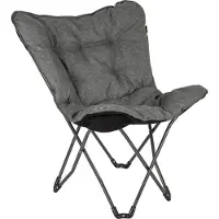 Bo Camp - Urban Outdoor - Vlinderstoel - Redbridge - M - Oxford polyester - Grijs