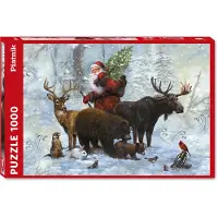 Piatnik - Puzzel kerst - Santa's Team 1000 stukjes