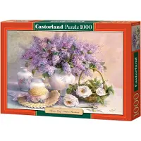 Castorland Flower Day Trisha Hardwick – Puzzel – 1.000 stukjes – Satijnen afwerking – Perfecte pasvorm – Europese kwaliteit