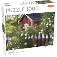 Tactic Summer Cottage in Finland – Puzzel – 1000 stukjes – Scandinavische Zomeridylle – Strak en Rustgevend Ontwerp – Hoogwaardige Scandinavische Kwaliteit