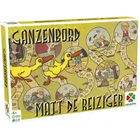 Tactic Spellen van Toen: Matt de Reiziger / Ganzenbord – Bordspel – Familiespel – Vanaf 4 jaar – 2-6 spelers