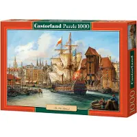 Castorland The Old Gdansk – Puzzel – 1.000 stukjes – Satijnen afwerking – Perfecte pasvorm – Europese kwaliteit