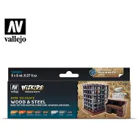 Vallejo Wood & Steel (Vallejo & Wizkids Premium Paints)