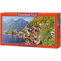 Castorland Hallstatt, Austria – Puzzel – 4.000 stukjes – Satijnen afwerking – Perfecte pasvorm – Europese kwaliteit