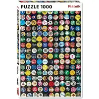 Piatnik Crown Caps - Legpuzzel 1000 stukjes - Stimuleert logisch denken - Multicolor