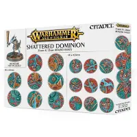 Games Workshop Warhammer: Age of Sigmar - Shattered Dominion (25 & 32mm Round Bases - 70 stuks)