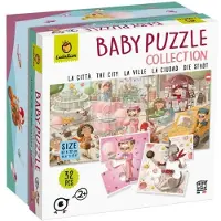 Ludattica legpuzzel Baby Puzzle City junior karton 32 stukjes