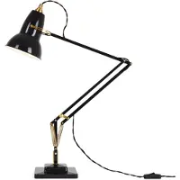 Anglepoise Tafellampe , Original 1227 Brass, Zwart, Werkkamer / Kantoor, Metaal, Industrieel