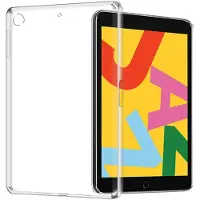 Peachy Case Hoes TPU iPad 10.2 inch - Transparant Doorzichtig