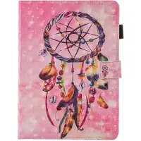Peachy Dromenvanger veren flipcase leder hoes iPad mini 1 2 3 4 5 - Roze
