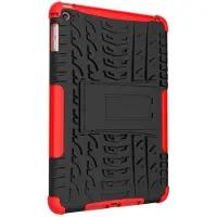 Peachy Bandprofiel hoes grip kickstand TPU kunststof iPad mini 4 5 Case - Rood