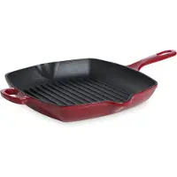 BK Bourgogne grillpan 26x26 cm - Chili Red