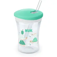 Nuk Action Cup 230 ml met rietje, vanaf 12 maanden (kleur niet te kiezen) 1 St Beker