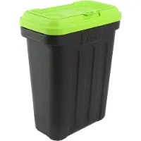 Maelson Tierfutterbehälter Dry Box 15 l, Schwarz/Grün