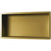 Brauer Gold Edition Inbouwnis - 60x30cm - PVD - geborsteld goud 5-GG-146