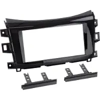 ACV 2-DIN Paneel geschikt voor Nissan Navara (NP300) 2016-2019 Kleur: Piano Zwart