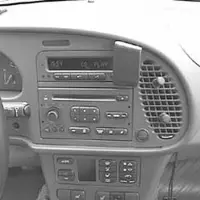 Brodit ProClip houder geschikt voor Saab 9-3 1998-2002 Center mount