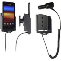 Brodit Actieve Draaibare Houder met een Sigaretten Plug voor de Samsung Galaxy SII i9100
