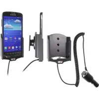 Brodit actieve houder met autolader voor Samsung I9295 Galaxy S4 Active
