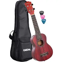 Cascha Hh 2263 Soprano Mahogany Red
