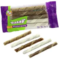 Braaaf Hondensnack Twister Rolls 14 cm 100 gr
