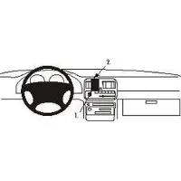 Brodit Houder - ProClip - Subaru Legacy / Outback 1995-1998 Center mount