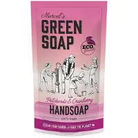 Marcel's Green Soap 6x Handzeep Patchouli & Cranberry Navul Stazak 500 Ml