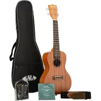 Kala KA-15C Mahogany Concert Ukulele Starter Pack