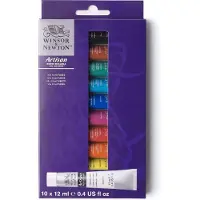 Winsor & Newton Artisan Water Mixable Oil Colour 10x12ml Beginners set