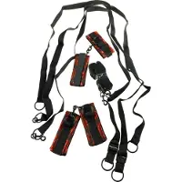 Scandal - Bed Bondage Set Zwart