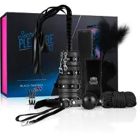 EasyToys - gevorderde BDSM-set - 14-delig (zwart)