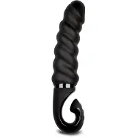 G-Vibe - G Jack 2 G-Spot Vibrator met Ribbels - Zwart