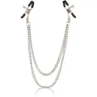 Calexotics - Tiered Nipple Clamps - Bondage / SM Nipple clamps Metaal
