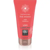 Shiatsu - Love Eetbaar Glijmiddel - Aardbei