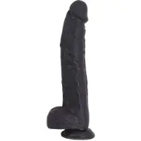 Kiotos COX Cox - Realistische dildo van 34.5 cm - Zwart