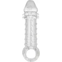 Calexotics - Ultimate Stud Extender - Sleeves Penis Transparant