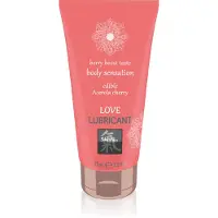Shiatsu Love Eetbaar Glijmiddel - Acerola Kers - Transparant