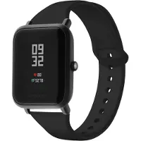 IMoshion Siliconen bandje voor de Amazfit GTS / BIP - Zwart