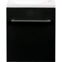 Differnz Tight toiletmeubel 40cm zwart