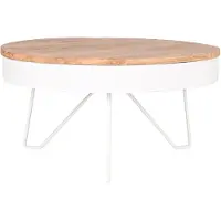 Label51 - Salontafel Saran - Wit - 80x80x43cm
