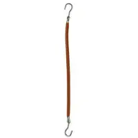 Comair Hair Binder With Hooks, 10 Cm, Brown 12 Pcs
