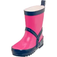 Playshoes Regenlaarzen marine / pink