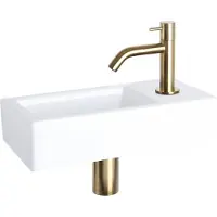 Differnz Fonteinset Mix&match Ravo Keramiek Gebogen Mat Goud