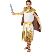 TecTake dressforfun - Herenkostuum machtige gladiator - M - Verkleedkleding carnaval - Halloween - Verkleden - Feestkleding - Carnavalskleding - Feest - Partykleding