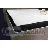 Bamboo Topper 160x200 Traagschuim NASA 8 cm Dik Excellent Hoes